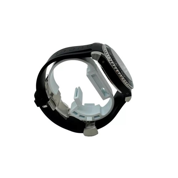 GUCCI Dive Cat Head Wrist Watch Black Rubber main image 5